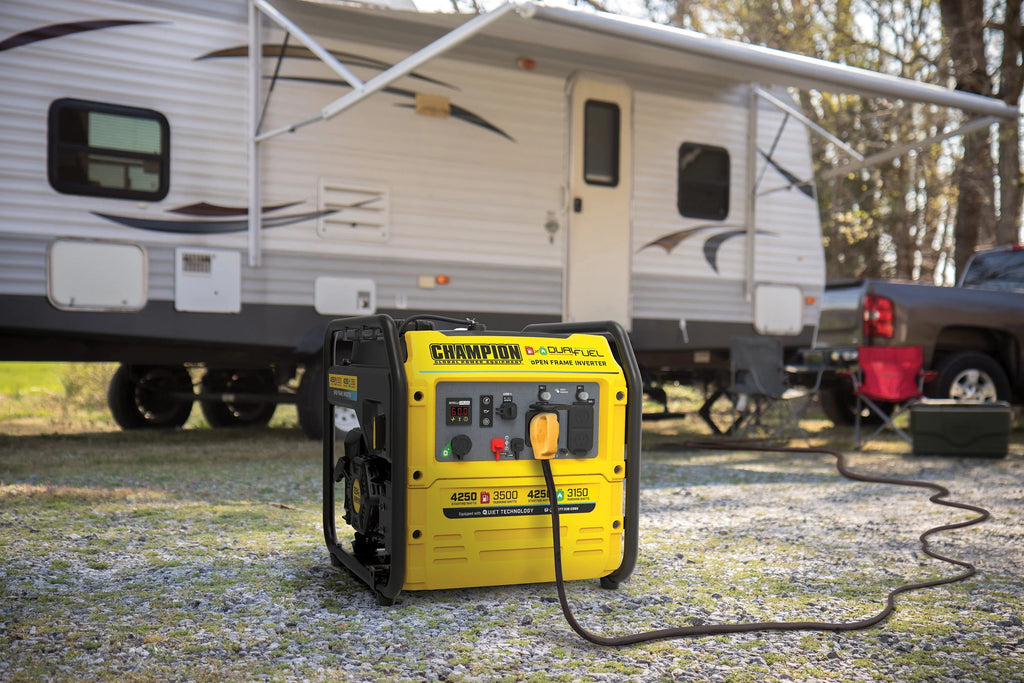 4250-Watt Dual Fuel Open Frame Inverter Generator L69910