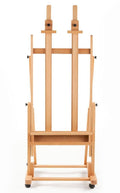 X-Large Beech Wood Floor Easel with Locking Wheels B203