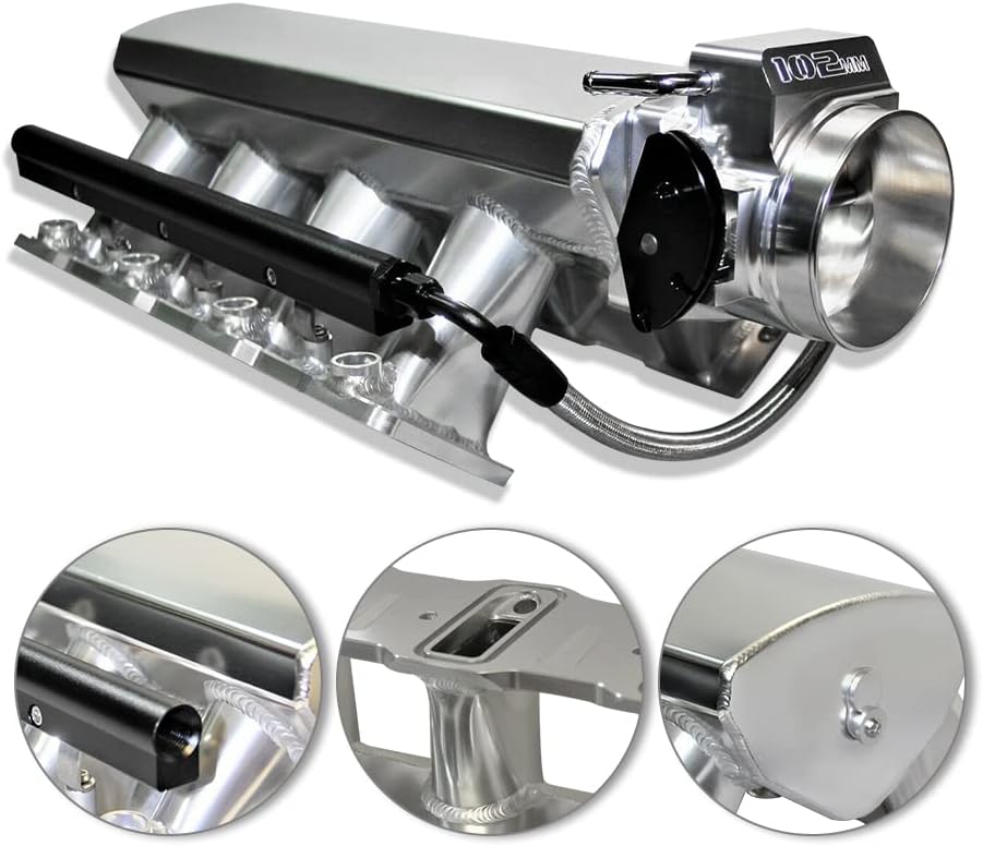 Intake Manifold 102mm Throttle Body with Fuel Rails U52772