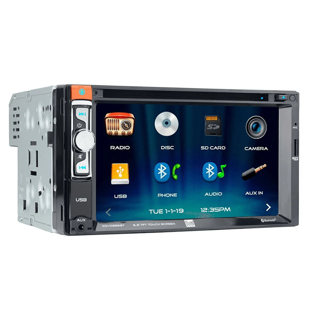 6.2 inch Double DIN Car Stereo Head Unit with CD/DVD O562