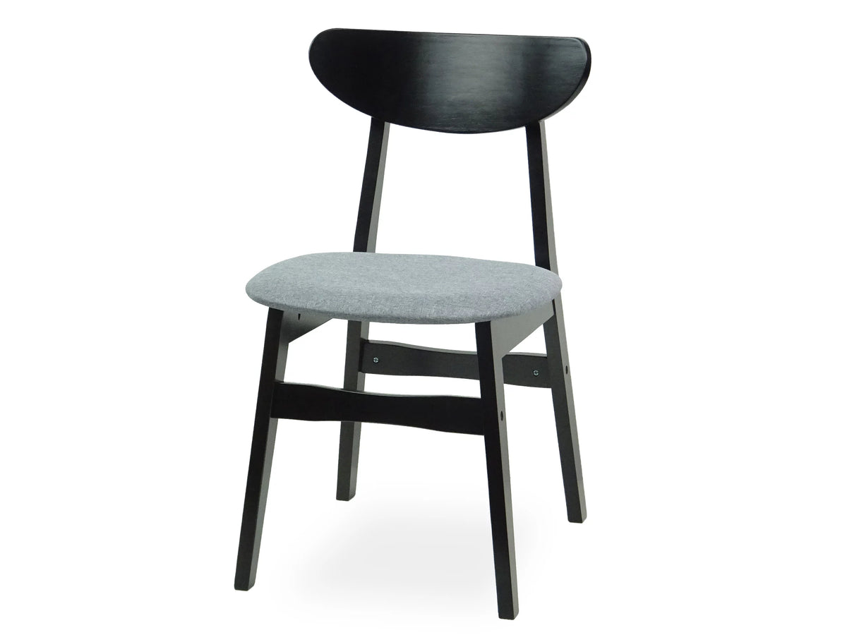 Set of 6 Padded Seat Chairs and Extendable Dining Table H852790