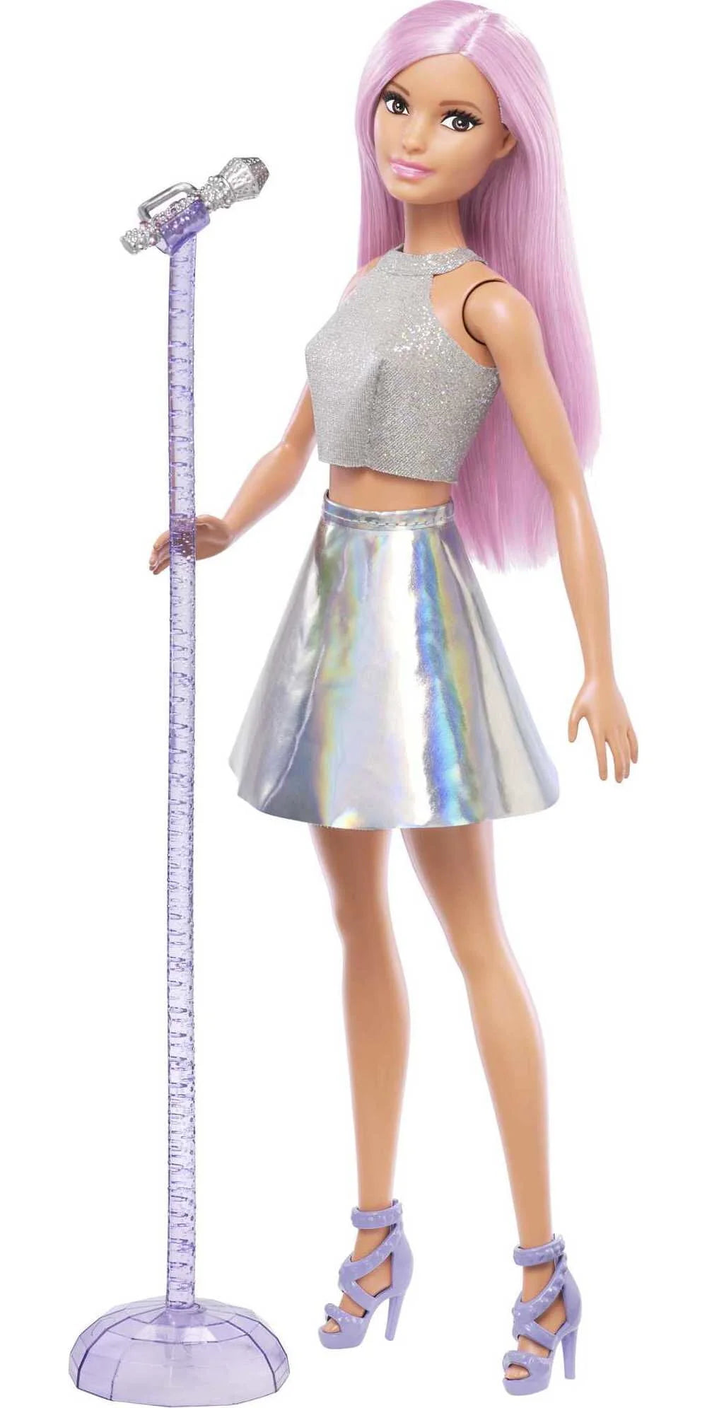 Fashion Doll with Pink Hair & Brown Eyes L4513