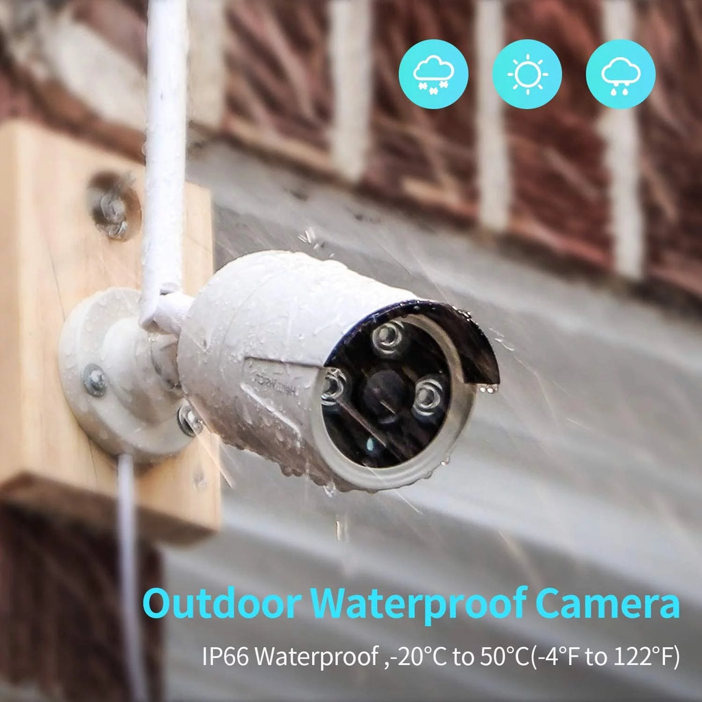 Wireless Wifi 8CH 1080P Security Camera System N39008