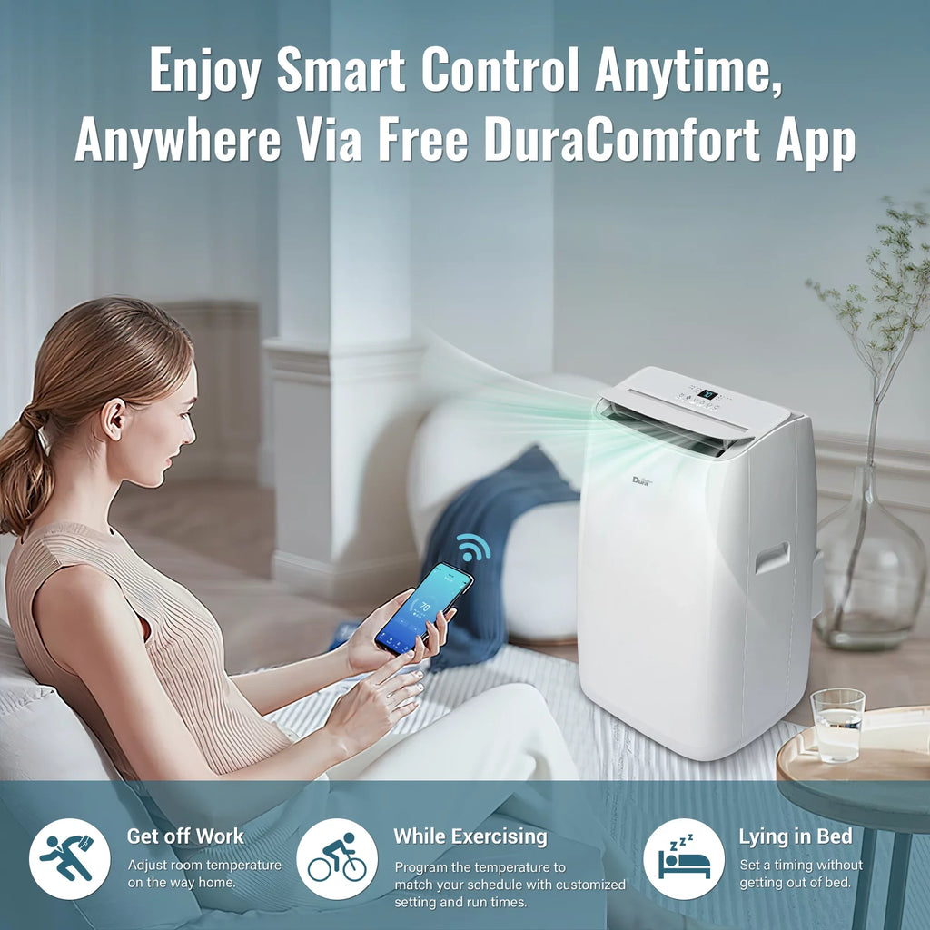 Portable Air Conditioner 8150 BTU White B76980
