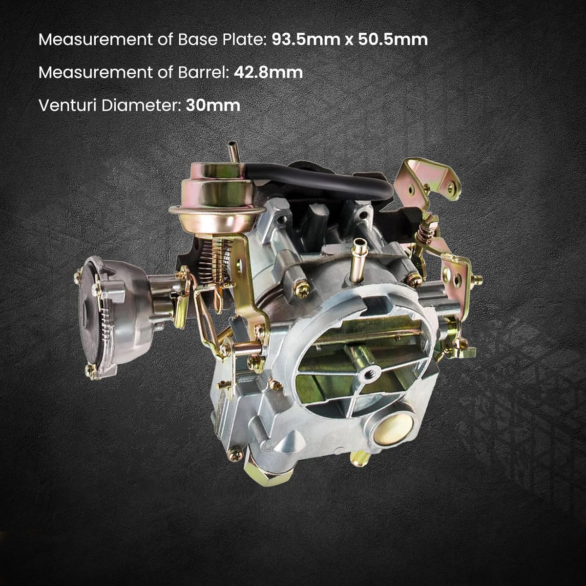2-Barrel Carburetor Small Block Engine Automatic Choke Q2662
