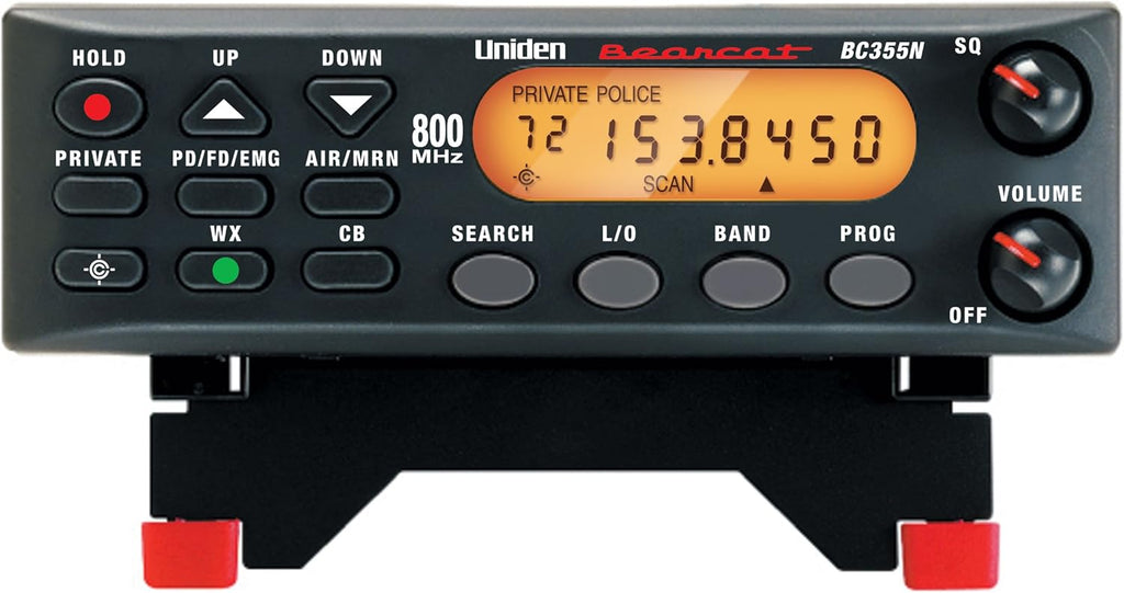 800 MHz 300-Channel Base/Mobile Scanner, Black P919460