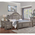 Grey Wood 3-Piece Eastern King Bedroom Set V3425