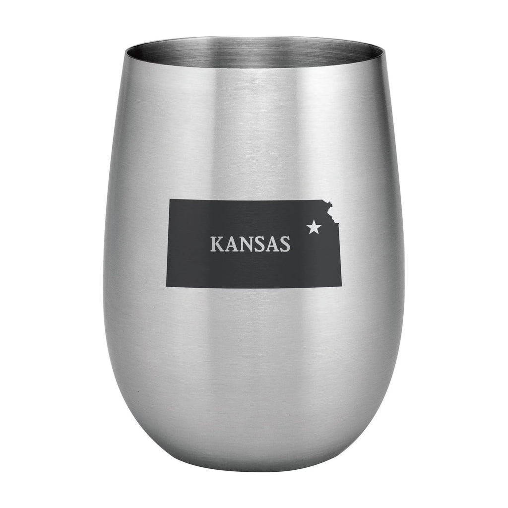4-Piece 18/8 Stainless Steel 20 oz. Stemless Wine Glass X31509