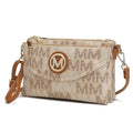 Beige Monogram Crossbody Handbag P1095