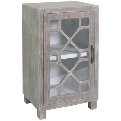 Grey 1-Door Wood Cabinet G870890