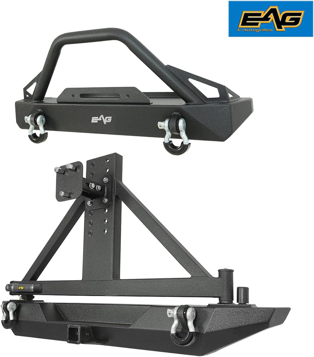 Front and Rear Bumper with Tire Carrier G24078