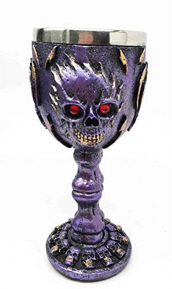 Purple 5oz Wine Goblet Chalice W336