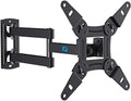 Full Motion TV Monitor Wall Mount Bracket Articulating Arms Swivel Tilt for 13-42 Inch LED LCD Flat Curved Screen TVs H9836