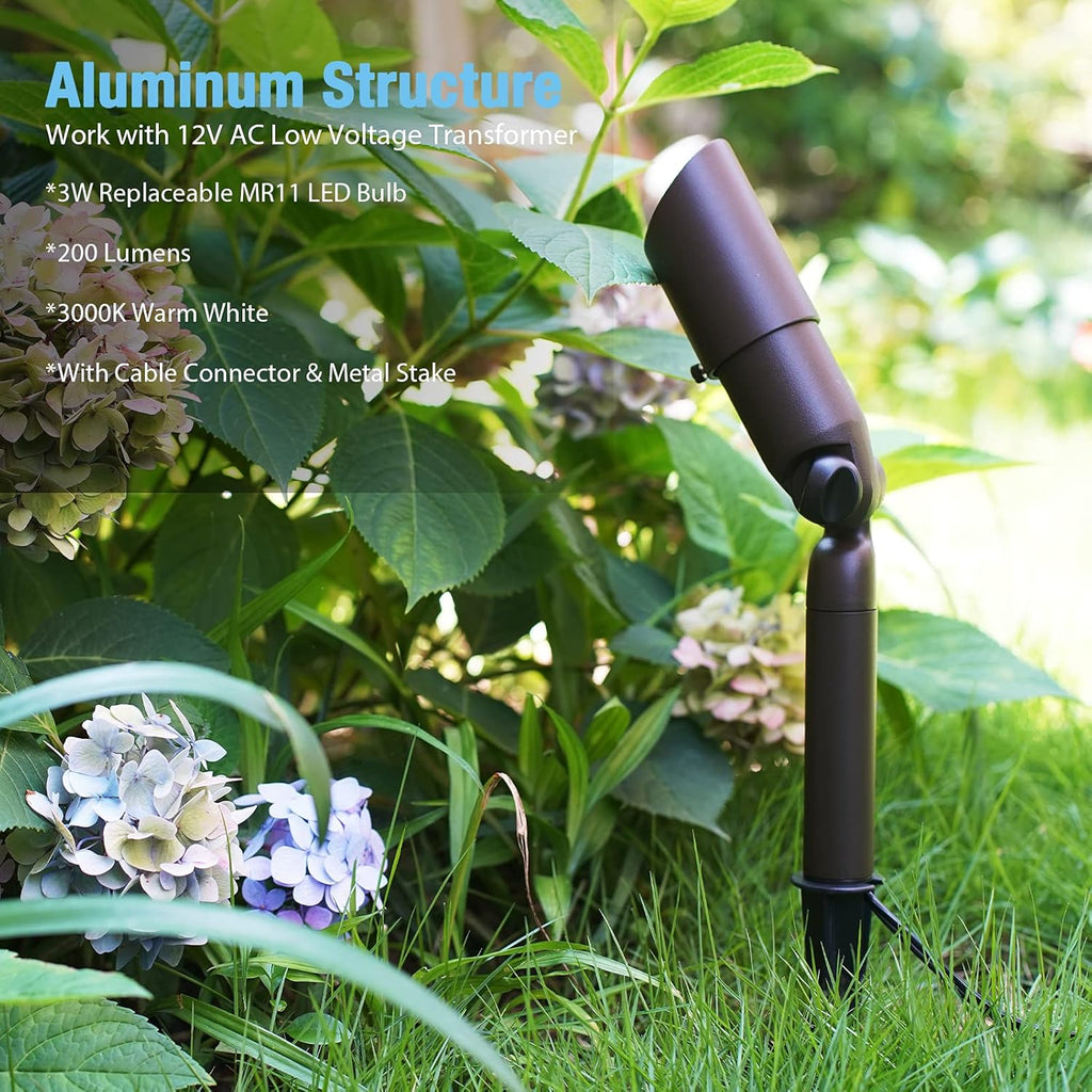 Low Voltage 3W 200 Lumens LED Landscape Spot Light C425055