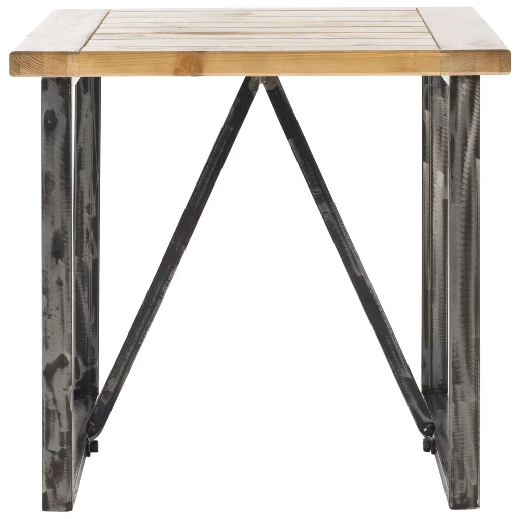 Wood Top End Table F806