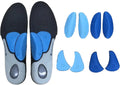Shoe Inserts with Customizable Arch and Metatarsal Supports (12-12.5) K393645