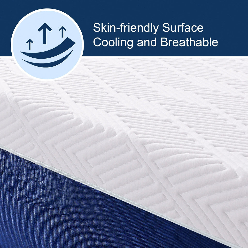 Twin 10 Gel Memory Foam Mattress R196285