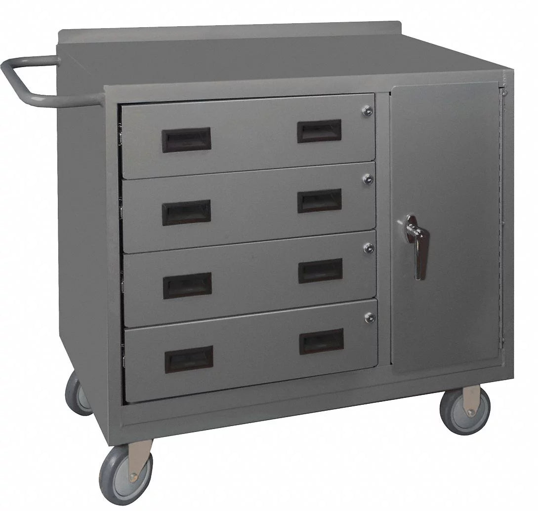 Mobile Steel Cabinet Bench I903