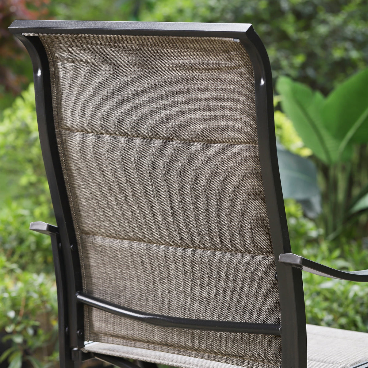 7-Piece Patio Dining Set with 6 Swivel Chairs & Rectangular Table O310941