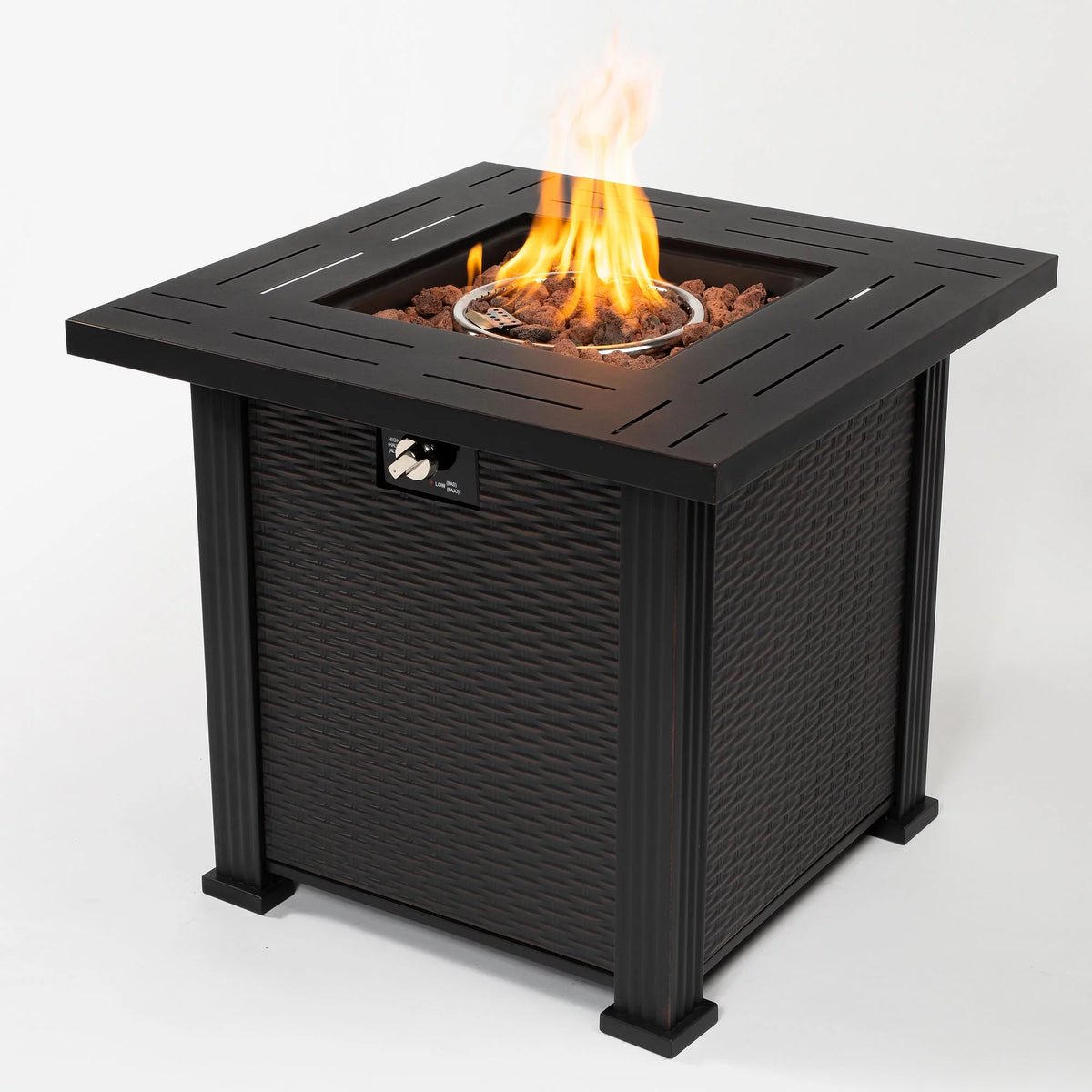 43.3 inch 50,000 BTU Propane Gas Fire Pit Table E580676