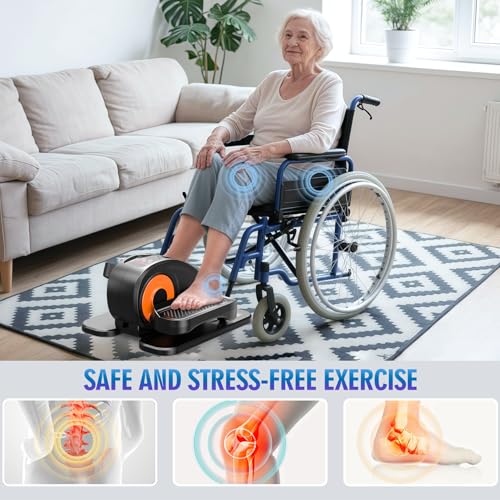 Under Desk Elliptical Machine with 12 Adjustable Speeds N292155