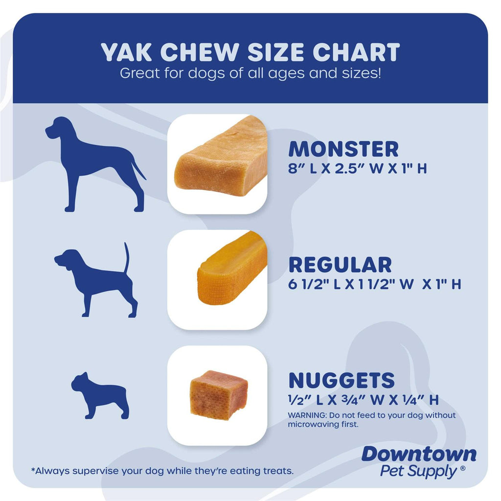 Himalayan Yak Chews Dental Dog Treats A53602