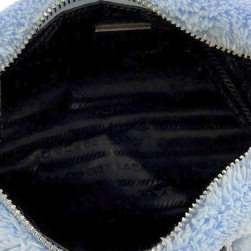 Pre-Owned Blue Cotton Baguette N272267