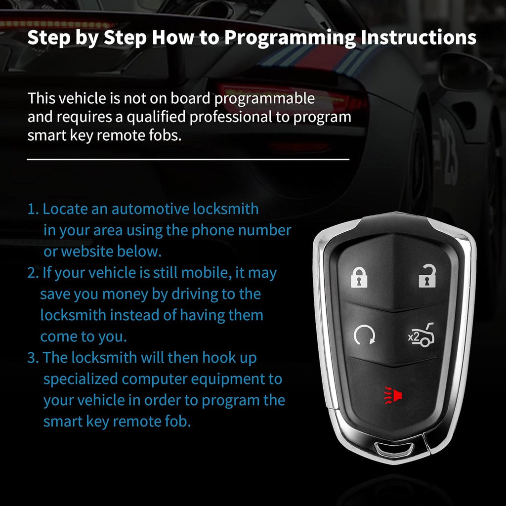 Keyless Entry Remote Car Key Fob Pack of 2 H4010