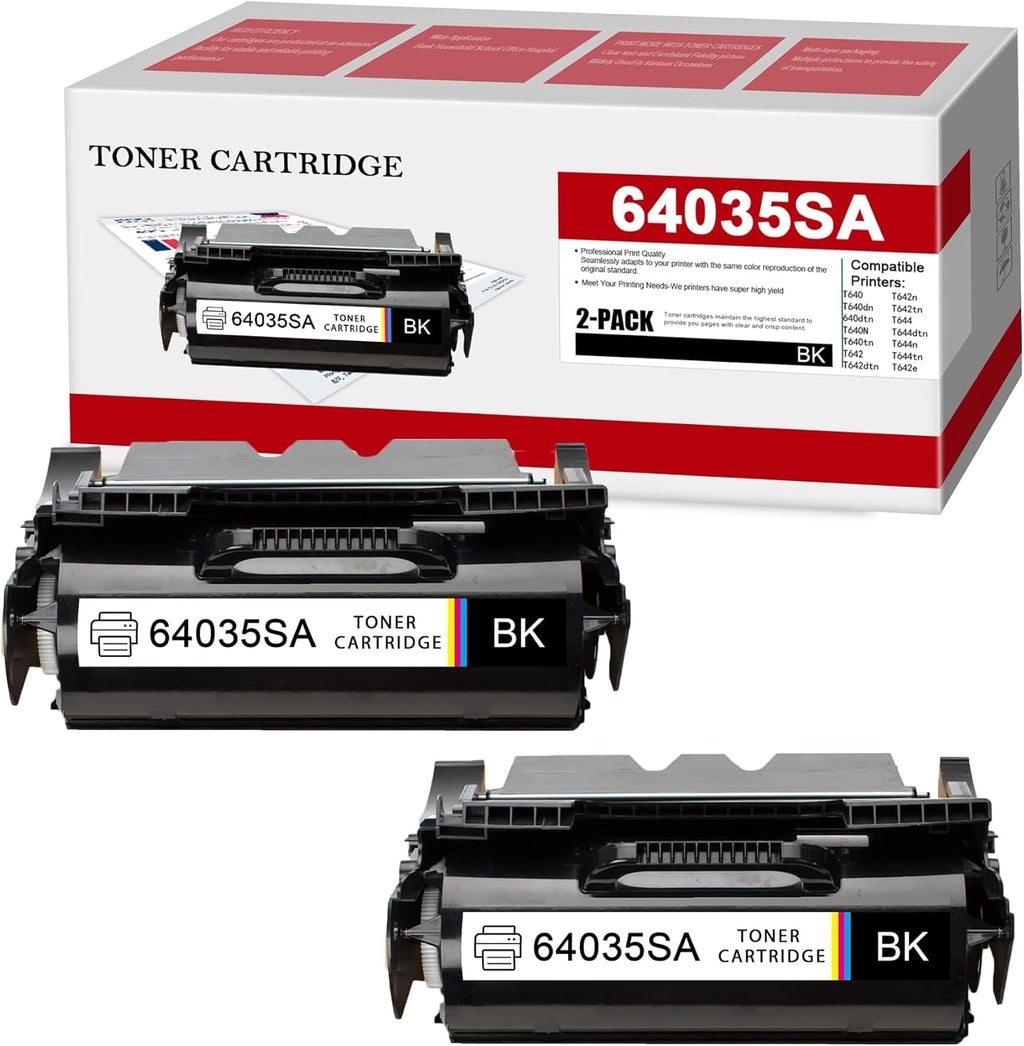 2 Pack Black Toner Cartridge Z772