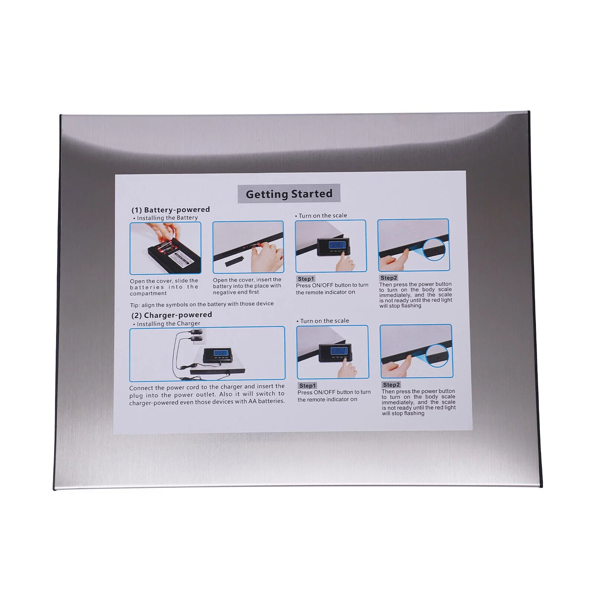 397 LBS Electronic Floor Scale LED Display O838592