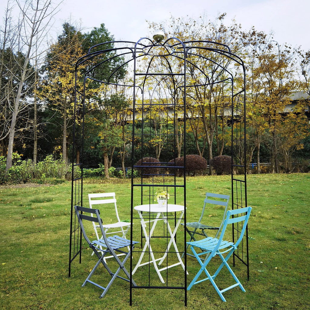 Iron Birdcage-Shaped Metal Garden Arch G767208