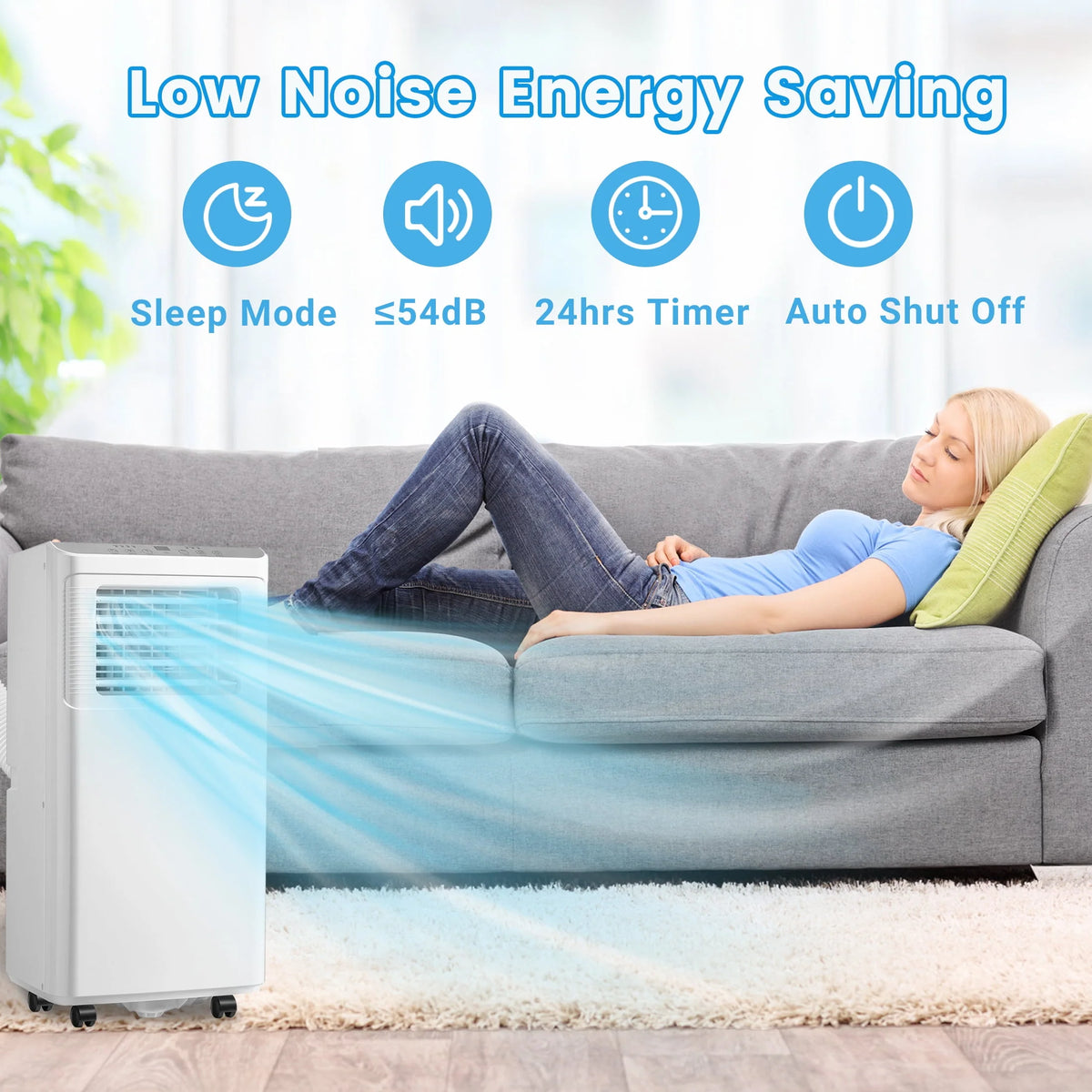 8,000 BTU Portable Air Conditioner U148628