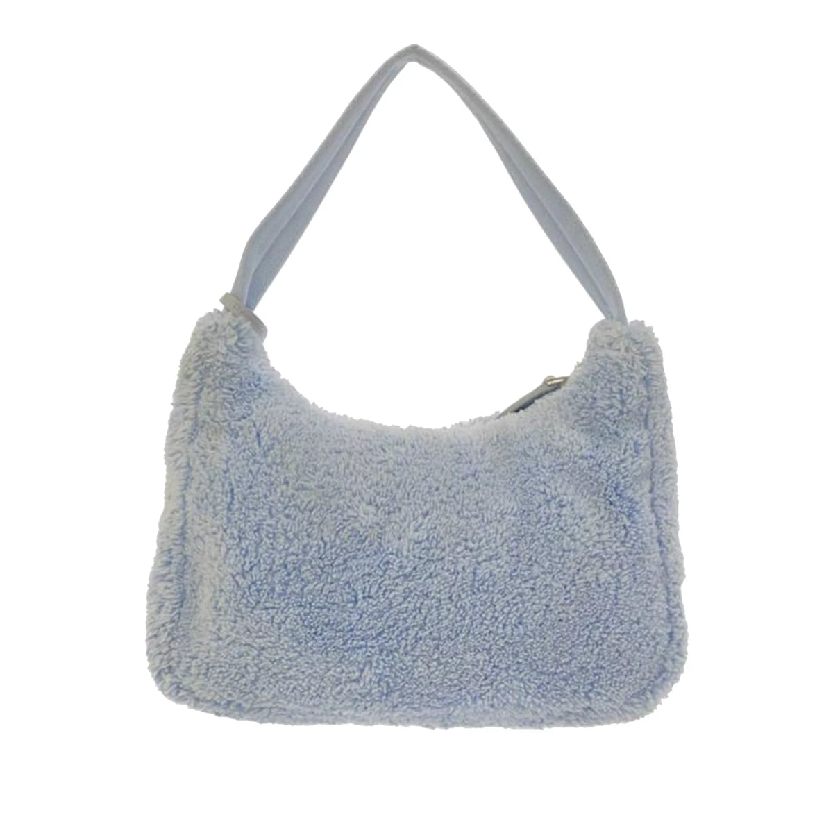 Pre-Owned Blue Cotton Baguette N272267
