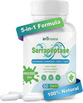 Serrapeptase Supplement 200,000 SPU 60 Capsules A718796