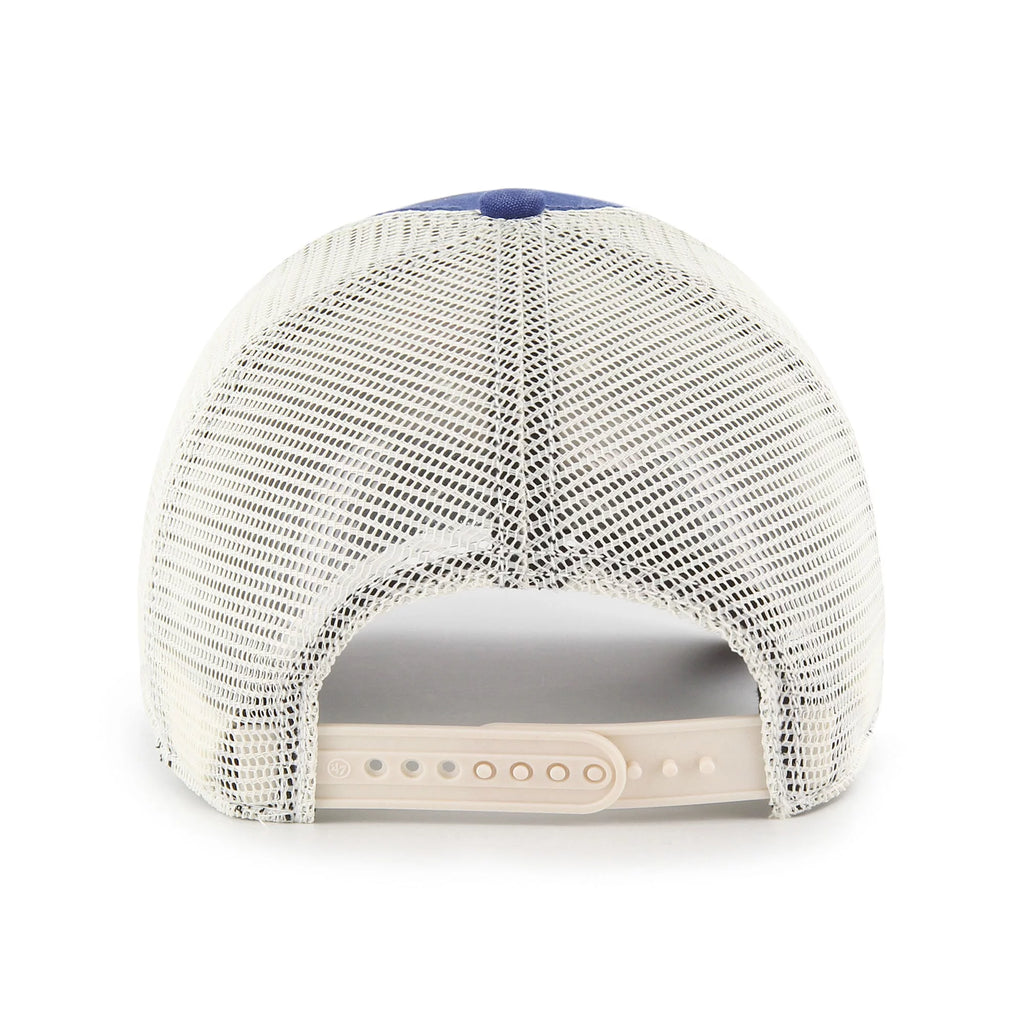 Men's Royal White Trucker Snapback Hat U28081