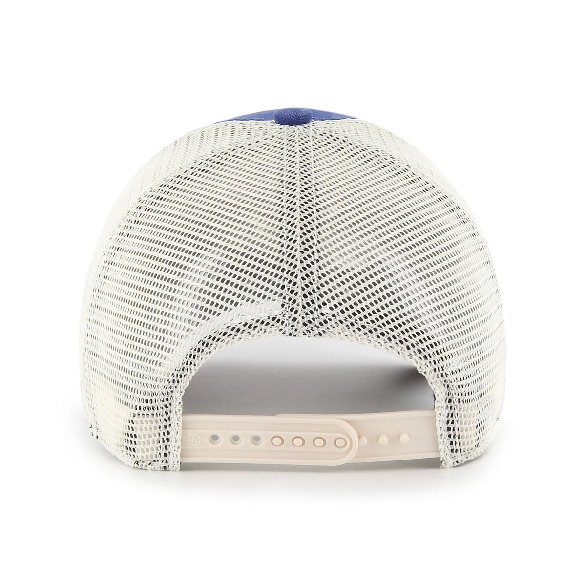 Men's Royal White Trucker Snapback Hat U28081