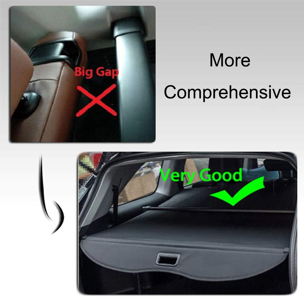 Cargo Cover for Jeep Grand Cherokee Black W878