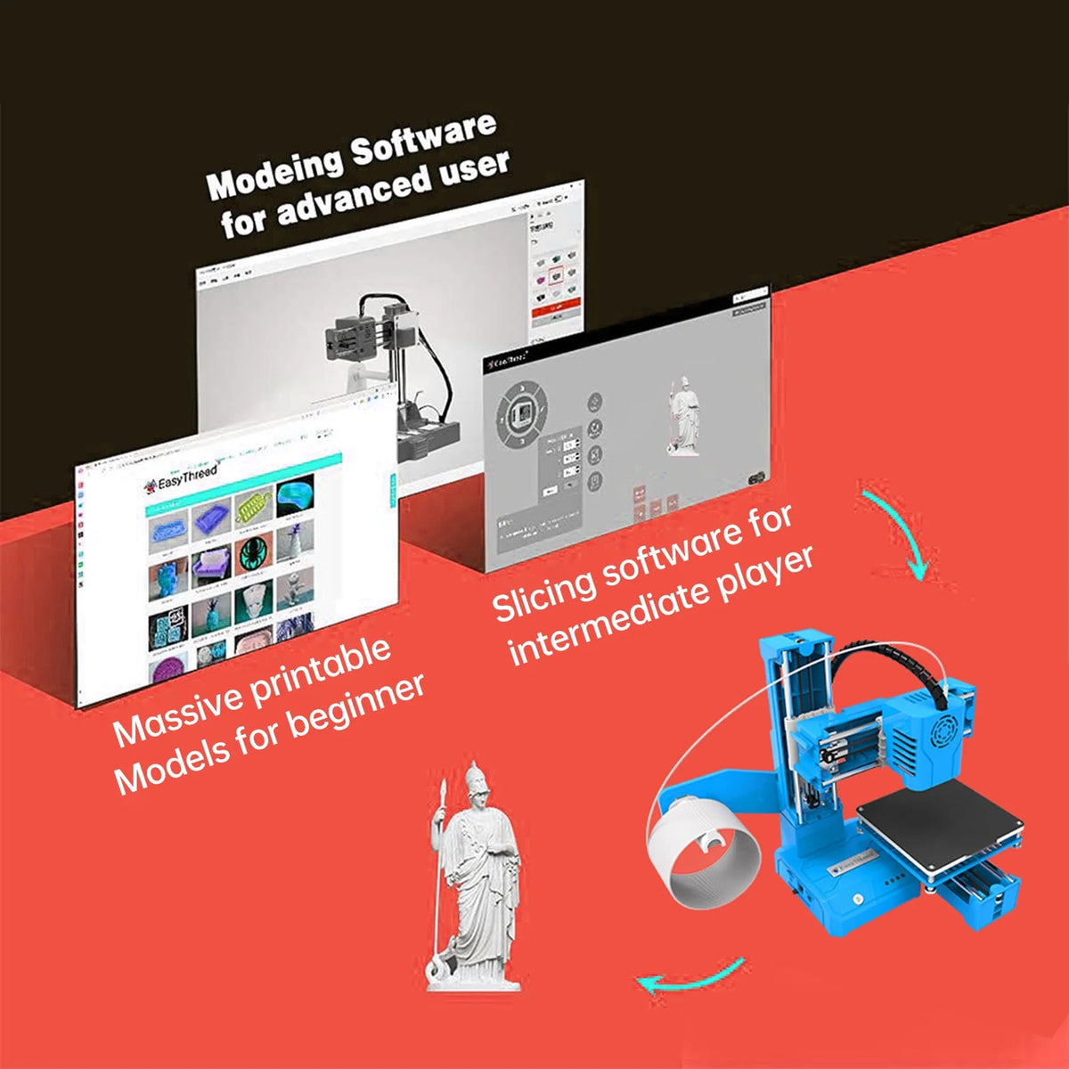 Mini Desktop 3D Printer N622994