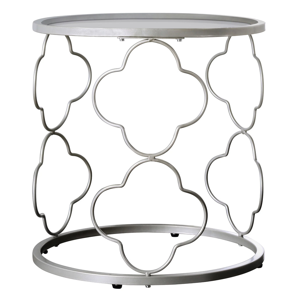 Glass Top End Table S954759