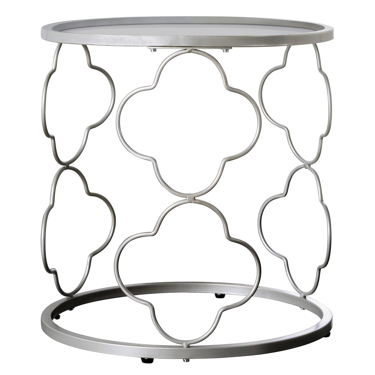 Glass Top End Table S954759
