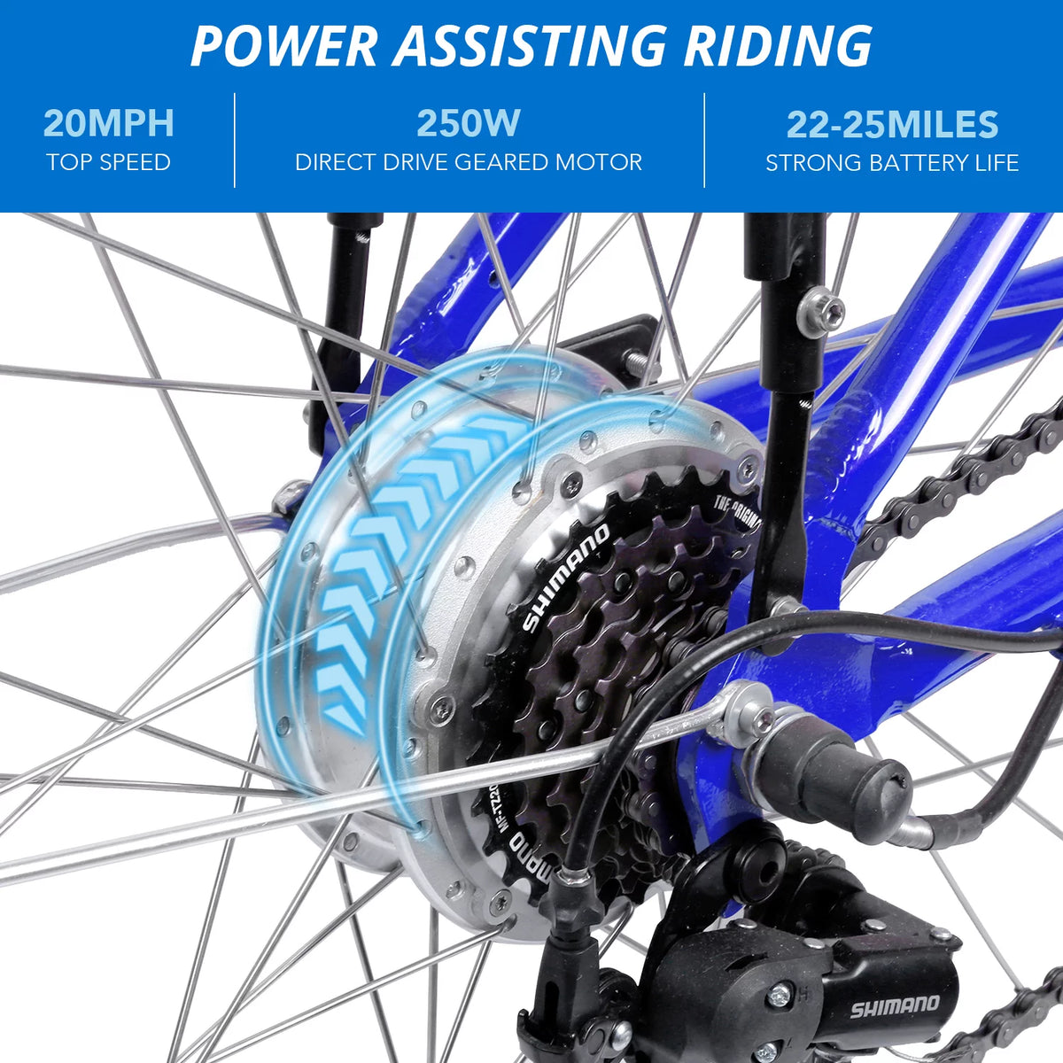 24 inch 250W Electric Bike C776