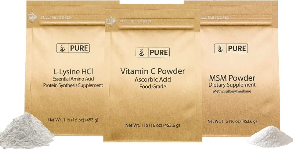Vitamin C MSM L-Lysine Powder A21680