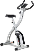 Folding Stationary Exercise Bike with LCD Monitor S989