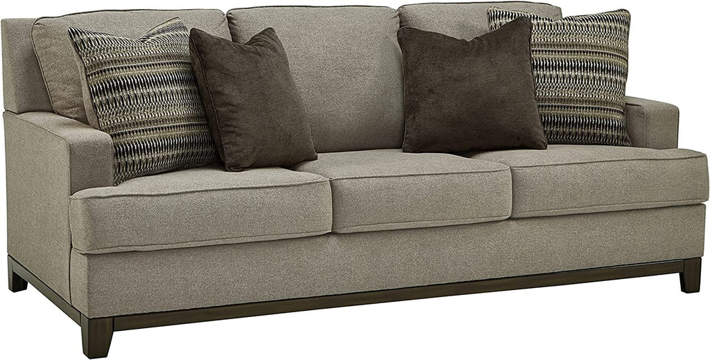 Gray Fabric & Wood Sofa G248715