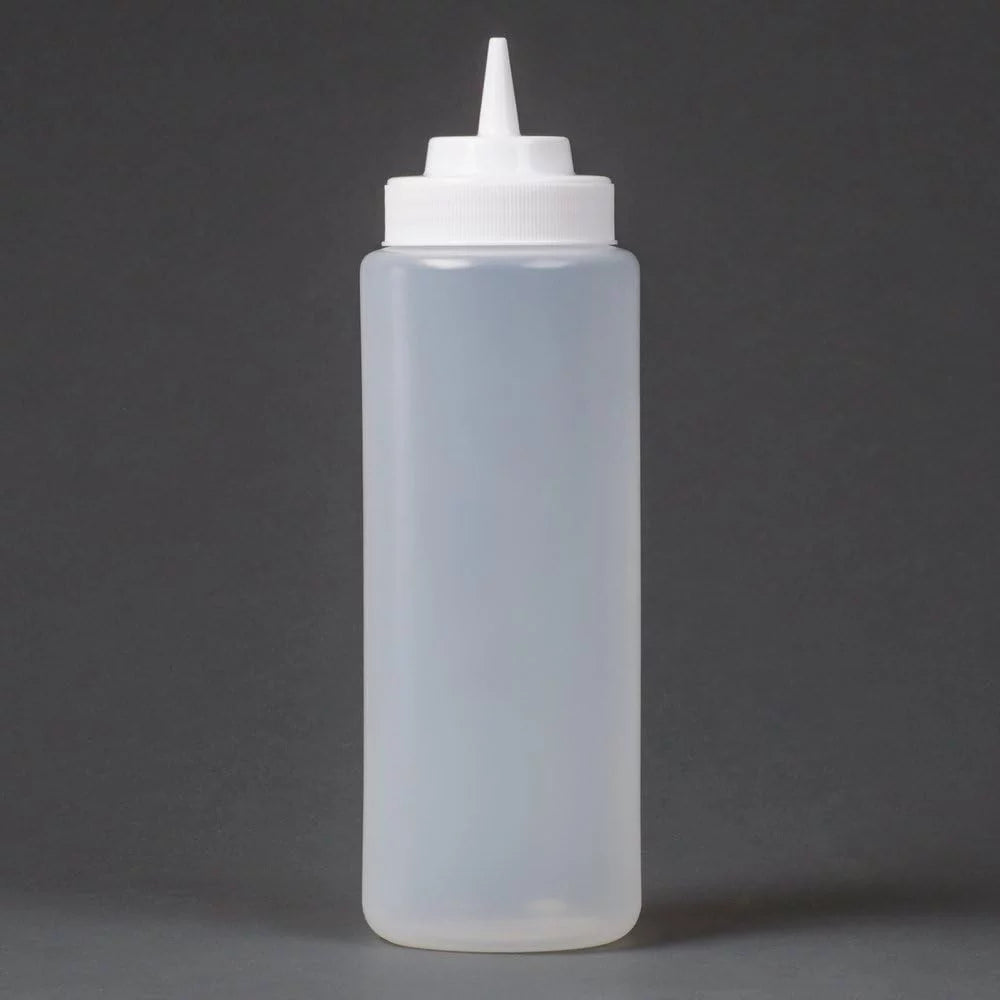 Wide Mouth Squeeze Bottles 32 Ounce 6 Pack E40967