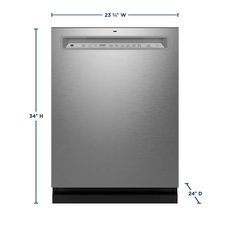 Stainless Front Control Built-In Tall Tub Dishwasher with 3rd Rack Z677