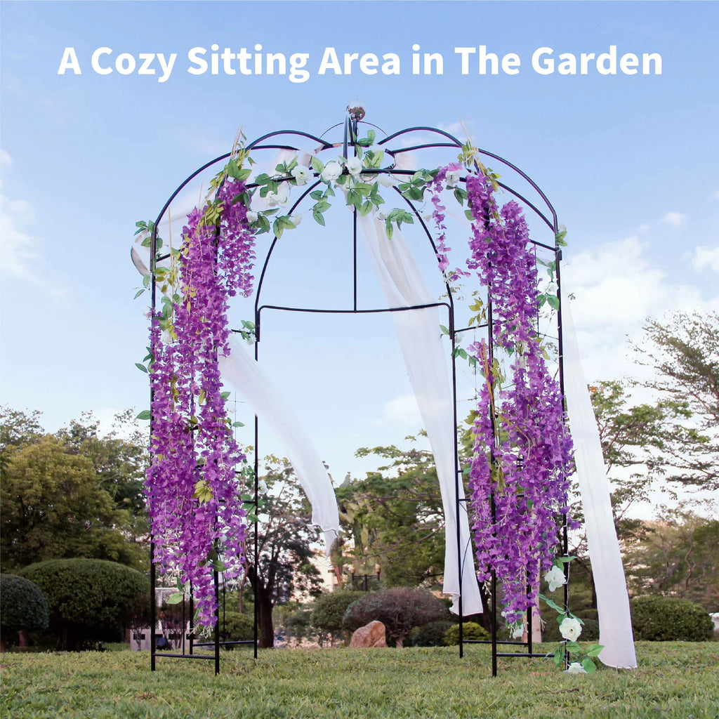Iron Birdcage-Shaped Metal Garden Arch G767208