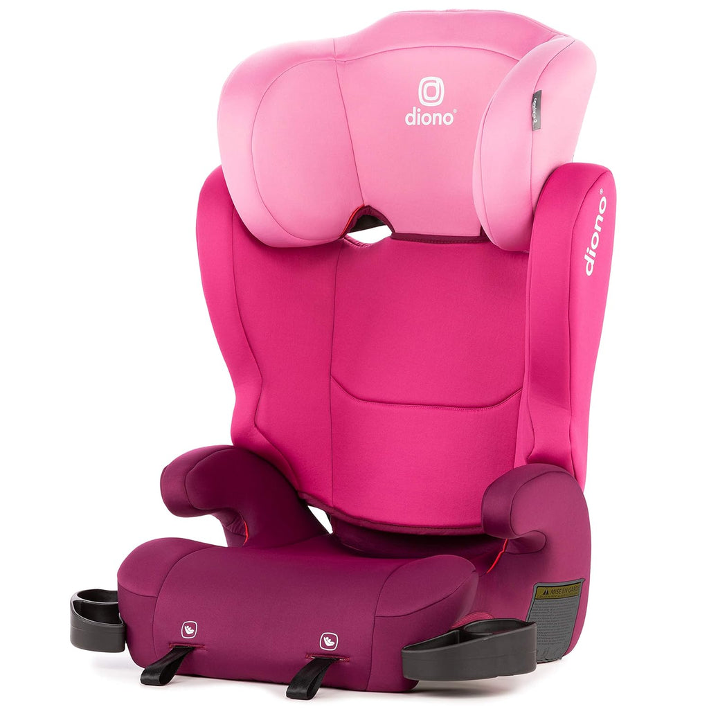 2-in-1 High-Back to Backless Booster Seat, Black Q346