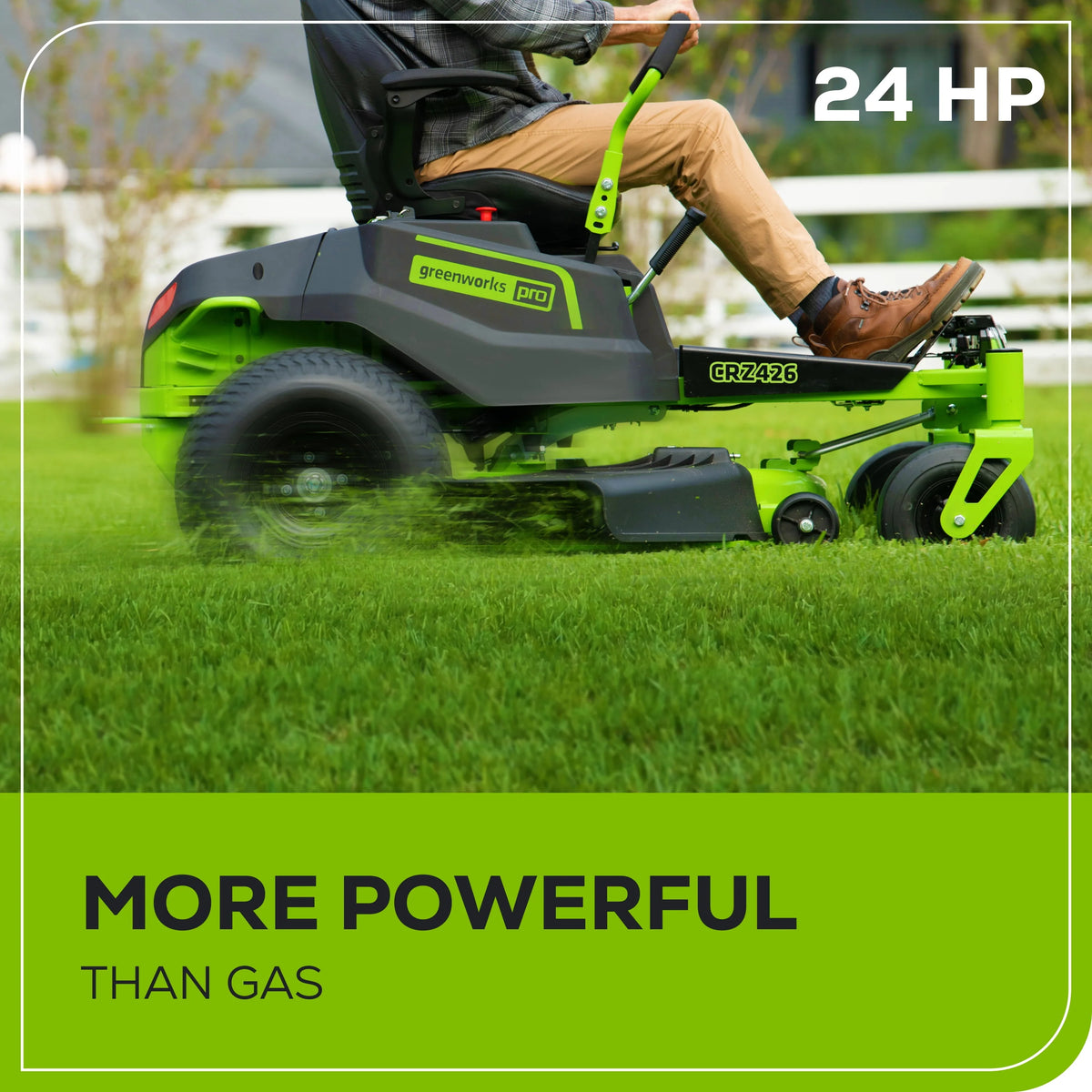 60V 42” Cordless Battery Zero Turn Riding Lawn Mower with 8Ah Batteries D516
