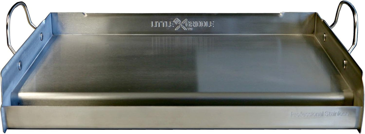 Stainless Steel Griddle with Removable Handles X235052